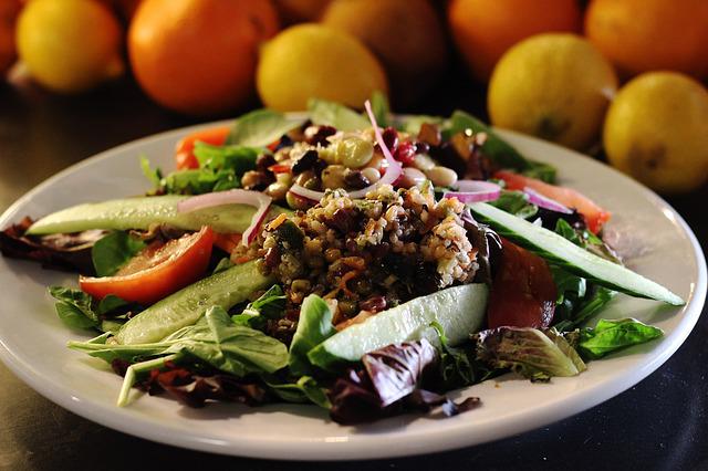 quinoa and black bean salad