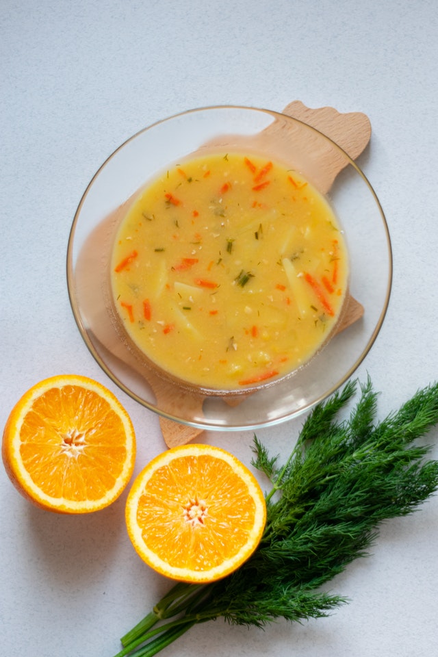 carrot and lentil soup